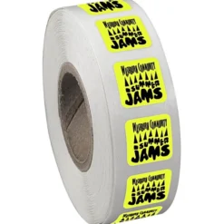 Sticker by the Roll - Square - 1/2 inches x 1/2 inches
