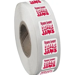 Sticker by the Roll - Square - 1/2 inches x 1/2 inches