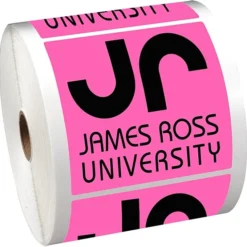 Sticker by the Roll - Square - 3-3/4 inches x 3-3/4 inches