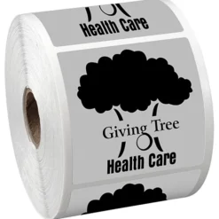 Sticker by the Roll - Square - 2-1/2 inches x 2-1/2 inches