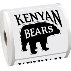 Sticker by the Roll - Square - 4 inches x 4 inches