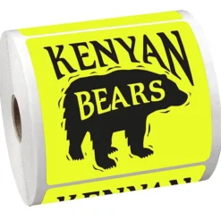 Sticker by the Roll - Square - 4 inches x 4 inches