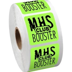 Sticker by the Roll - Square - 1-1/2 inches x 1-1/2 inches