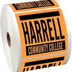 Sticker by the Roll - Square - 3-1/2 inches x 3-1/2 inches