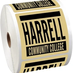 Sticker by the Roll - Square - 3-1/2 inches x 3-1/2 inches