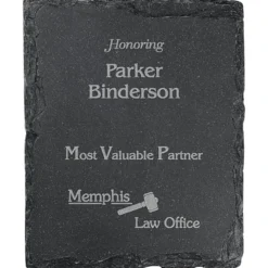 Stonecast Slate Plaque - 10 inches