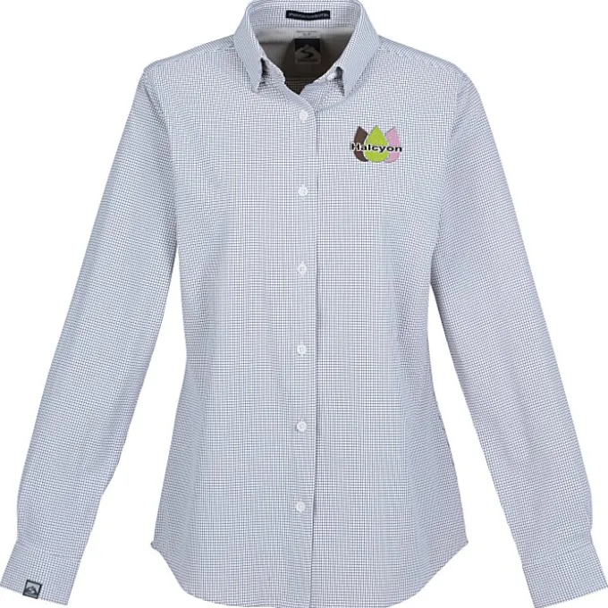 Storm Creek Influencer Windowpane Shirt - Ladies'