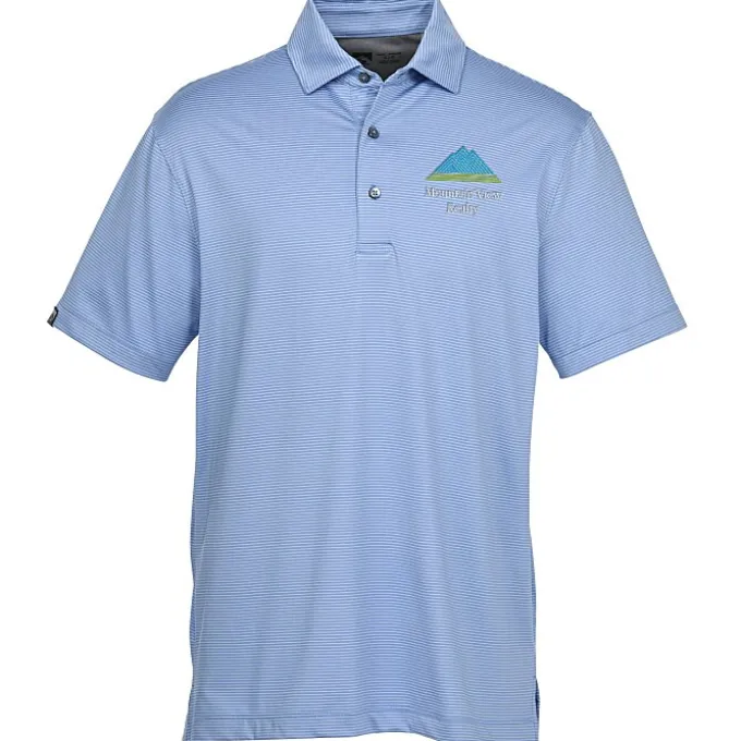 Storm Creek Optimist II Microstripe Polo - Men's
