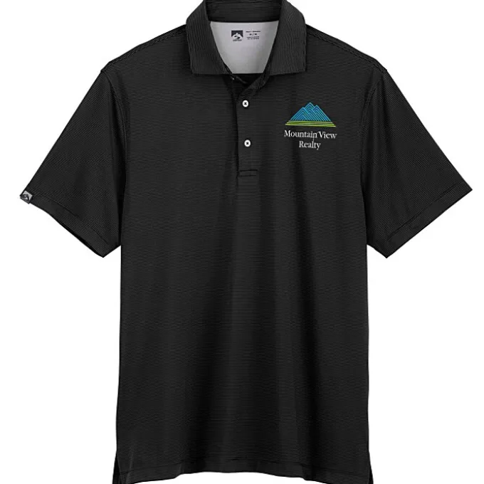 Storm Creek Optimist II Microstripe Polo - Men's