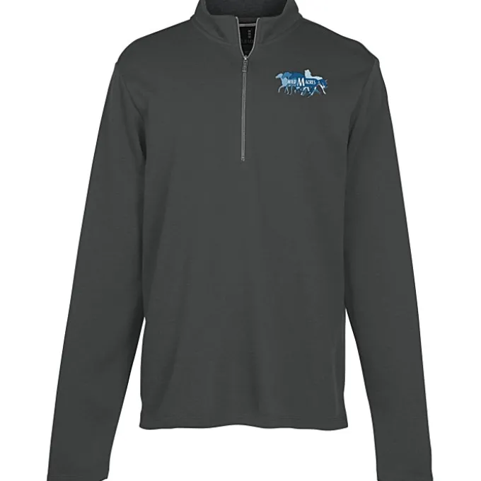 Stratton Wool Blend 1/4-Zip Knit Pullover - Men's - 24 hr