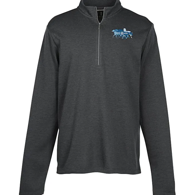 Stratton Wool Blend 1/4-Zip Knit Pullover - Men's - 24 hr