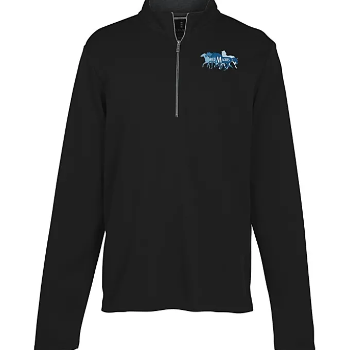 Stratton Wool Blend 1/4-Zip Knit Pullover - Men's - 24 hr