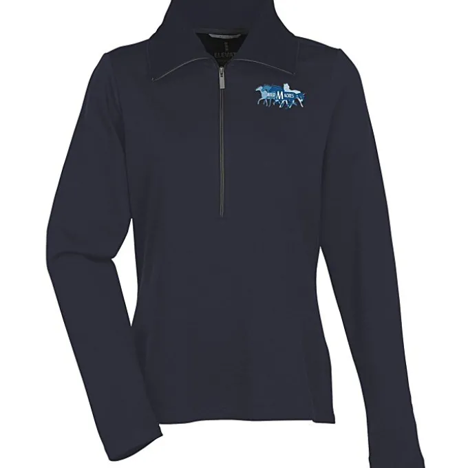 Stratton Wool Blend 1/2-Zip Knit Pullover - Ladies'