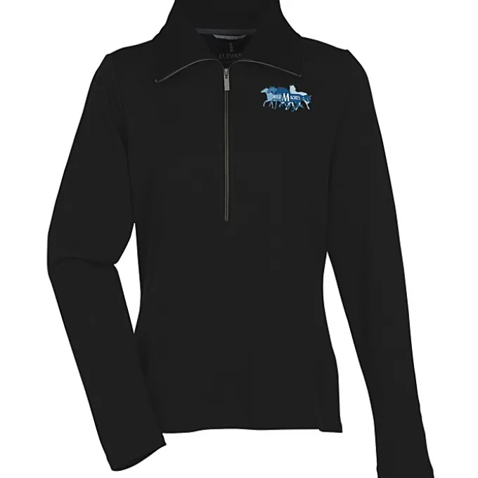 Stratton Wool Blend 1/2-Zip Knit Pullover - Ladies'