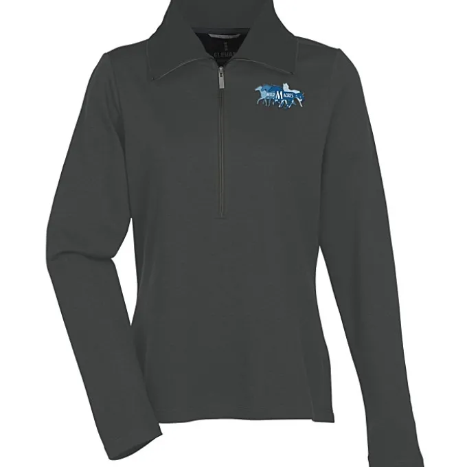 Stratton Wool Blend 1/2-Zip Knit Pullover - Ladies'