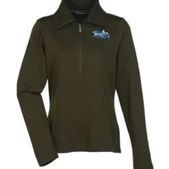 Stratton Wool Blend 1/2-Zip Knit Pullover - Ladies'