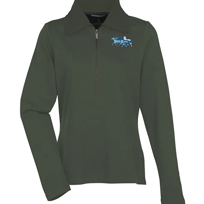 Stratton Wool Blend 1/2-Zip Knit Pullover - Ladies'