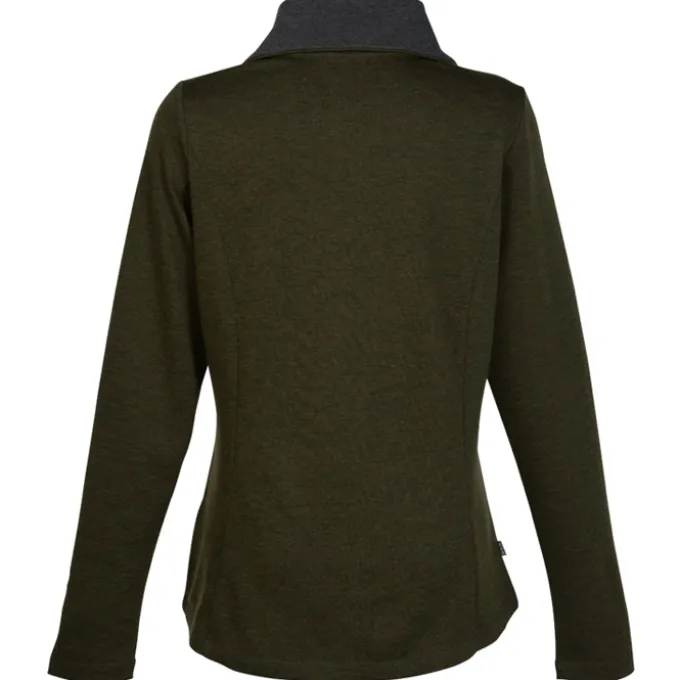 Stratton Wool Blend 1/2-Zip Knit Pullover - Ladies'