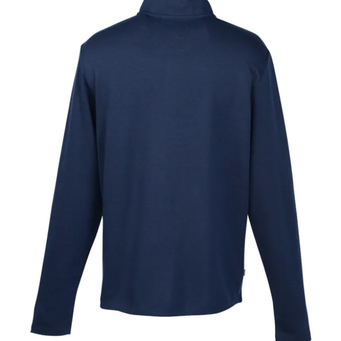 Stratton Wool Blend 1/4-Zip Knit Pullover - Men's