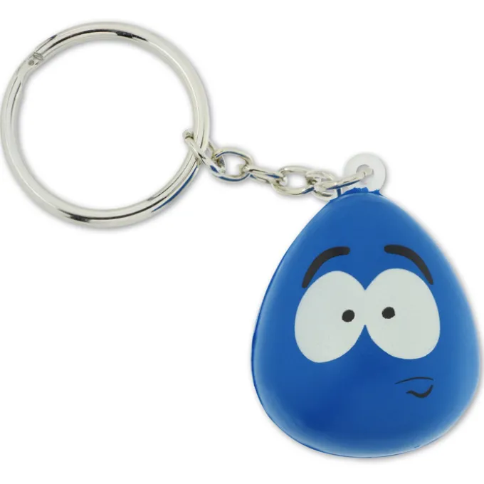 Stressed Mood Maniac Stress Keychain