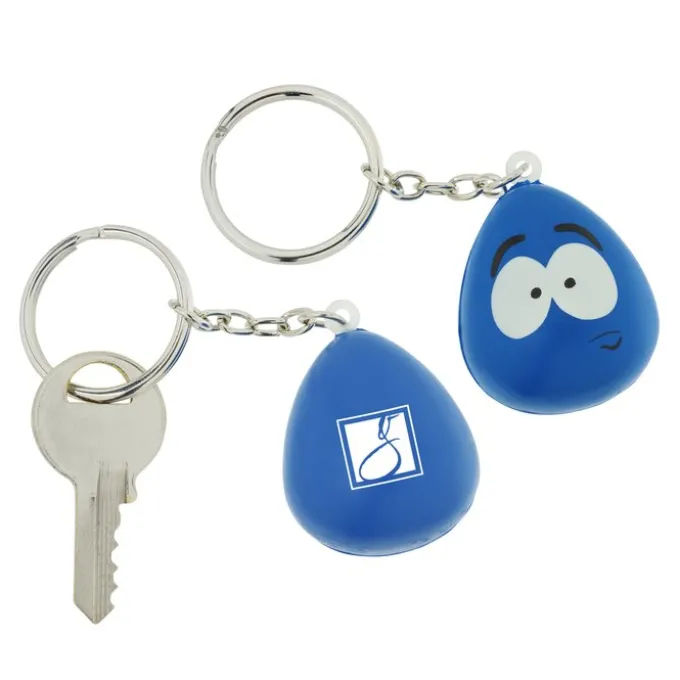 Stressed Mood Maniac Stress Keychain