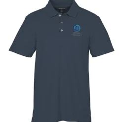 Stretch Diamond Pique Polo - Men's