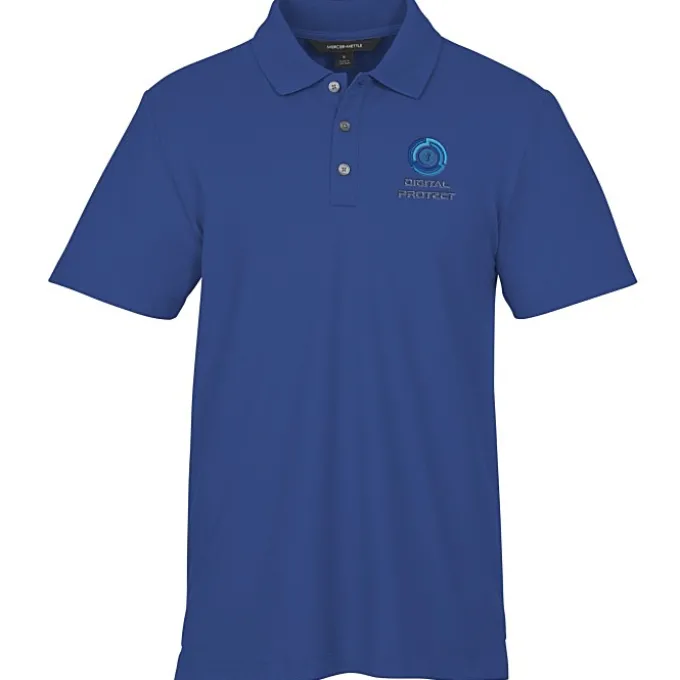 Stretch Diamond Pique Polo - Men's