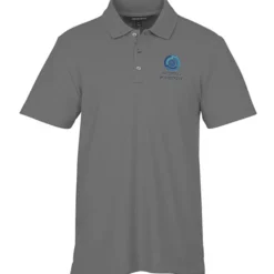 Stretch Diamond Pique Polo - Men's