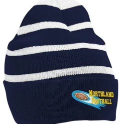 Striped Cuff Beanie - 24 hr