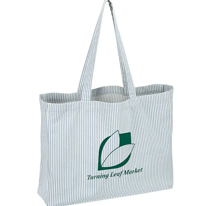 Striped Pacific Shopper Tote