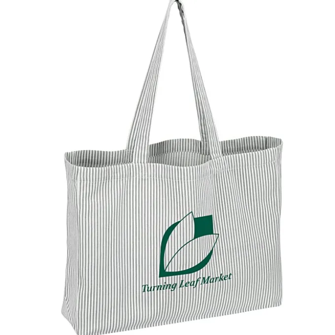Striped Pacific Shopper Tote