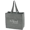 Structured Cotton Shopper Tote with Interior Lamination - 24 hr