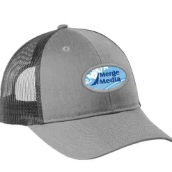 Structured Cotton Twill Trucker Cap - Full Color Patch
