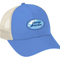 Structured Cotton Twill Trucker Cap - Full Color Patch - 24 hr