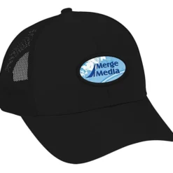 Structured Cotton Twill Trucker Cap - Full Color Patch - 24 hr