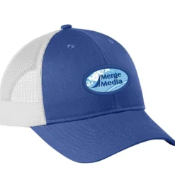 Structured Cotton Twill Trucker Cap - Full Color Patch - 24 hr
