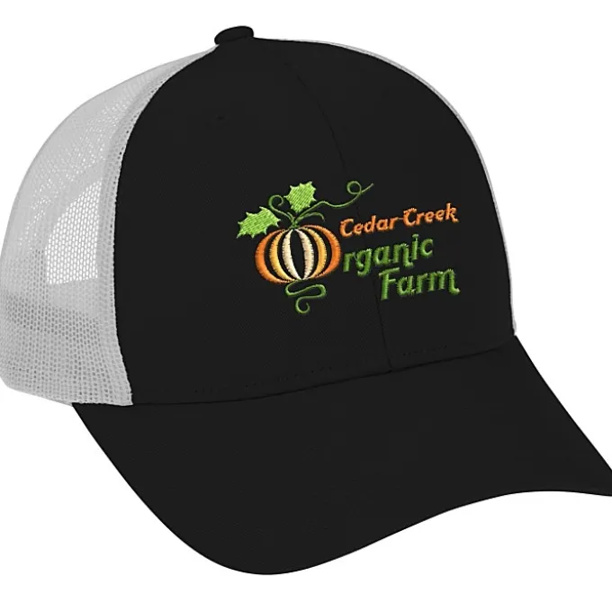 Structured Cotton Twill Trucker Cap - 24 hr