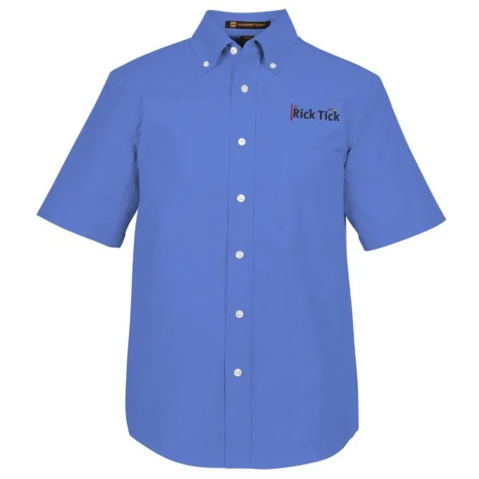 Structure Stain Release SS Oxford Shirt - Men's