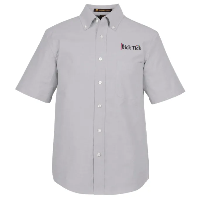 Structure Stain Release SS Oxford Shirt - Men's