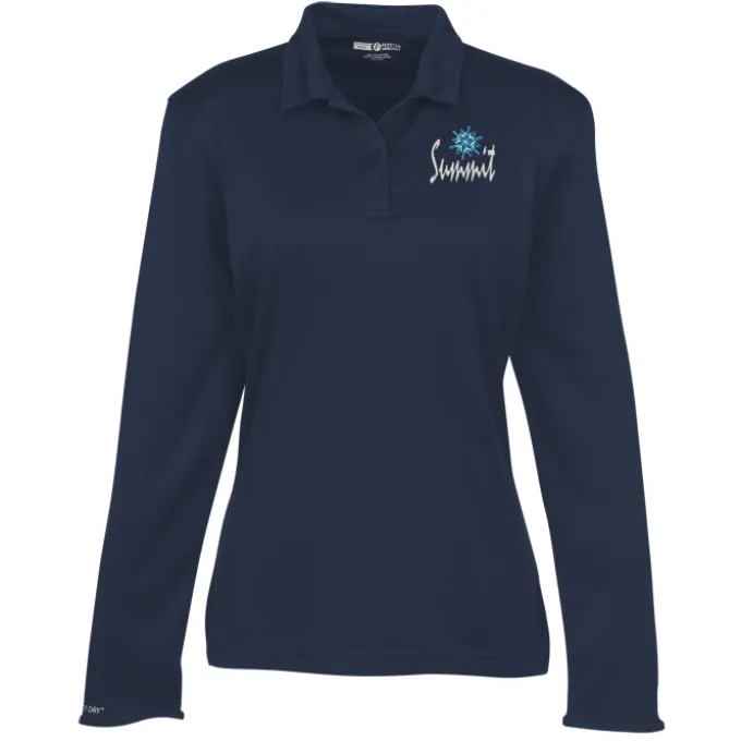 Summit Performance Long Sleeve Polo - Ladies'