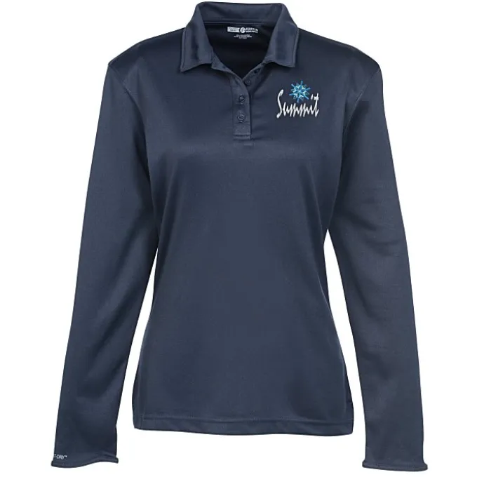 Summit Performance Long Sleeve Polo - Ladies'