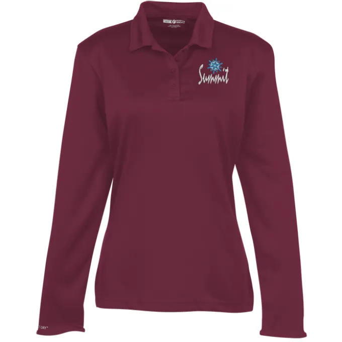 Summit Performance Long Sleeve Polo - Ladies'