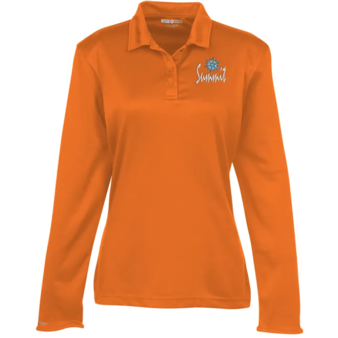 Summit Performance Long Sleeve Polo - Ladies'