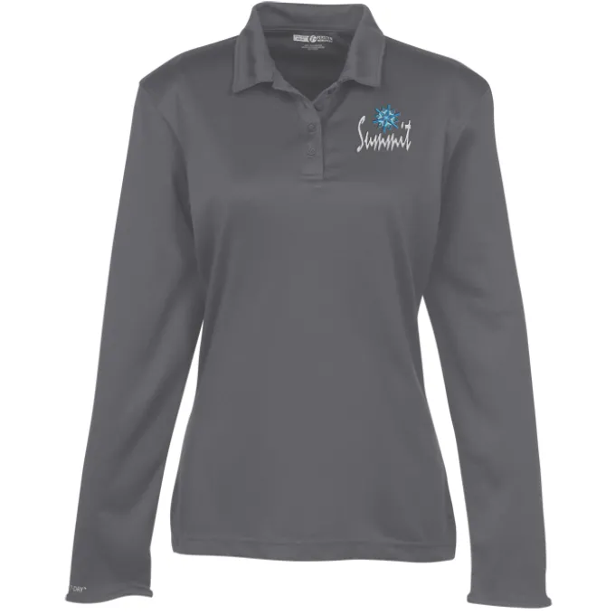 Summit Performance Long Sleeve Polo - Ladies'