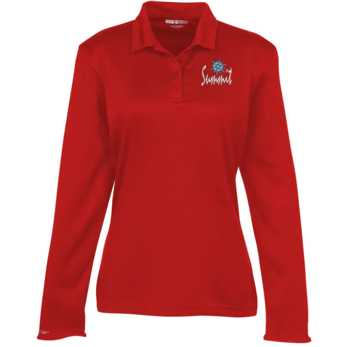 Summit Performance Long Sleeve Polo - Ladies'