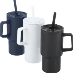 Summit Vacuum Mug with Straw - 18 oz.