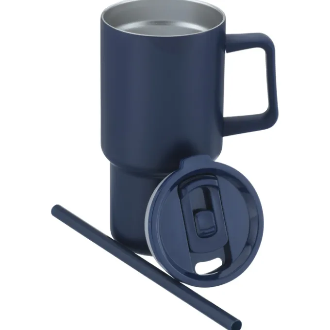 Summit Vacuum Mug with Straw - 18 oz.