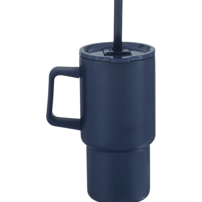 Summit Vacuum Mug with Straw - 18 oz.