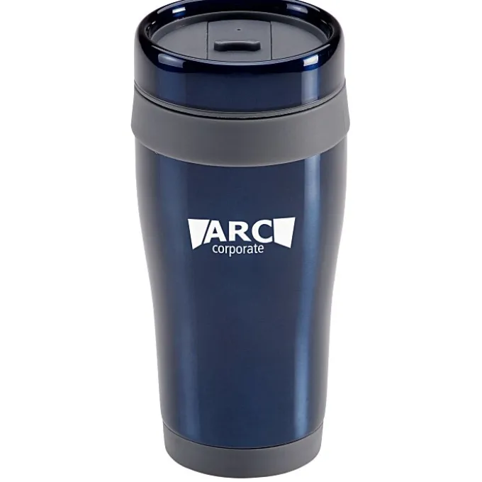 Sunset Stainless Steel Tumbler - 16 oz - 24 hr