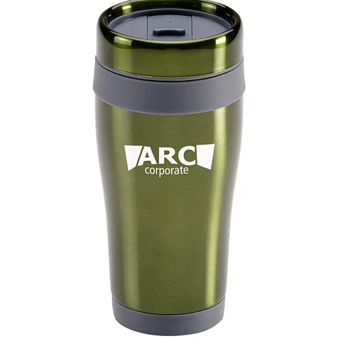 Sunset Stainless Steel Tumbler - 16 oz - 24 hr